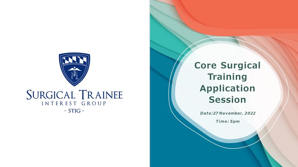 Core Surgical Training Application Session | Event listing | MedAll